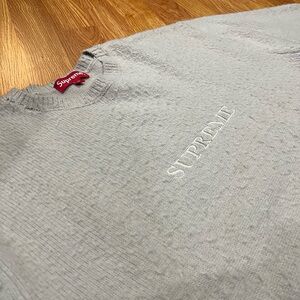 supreme pilled sweater